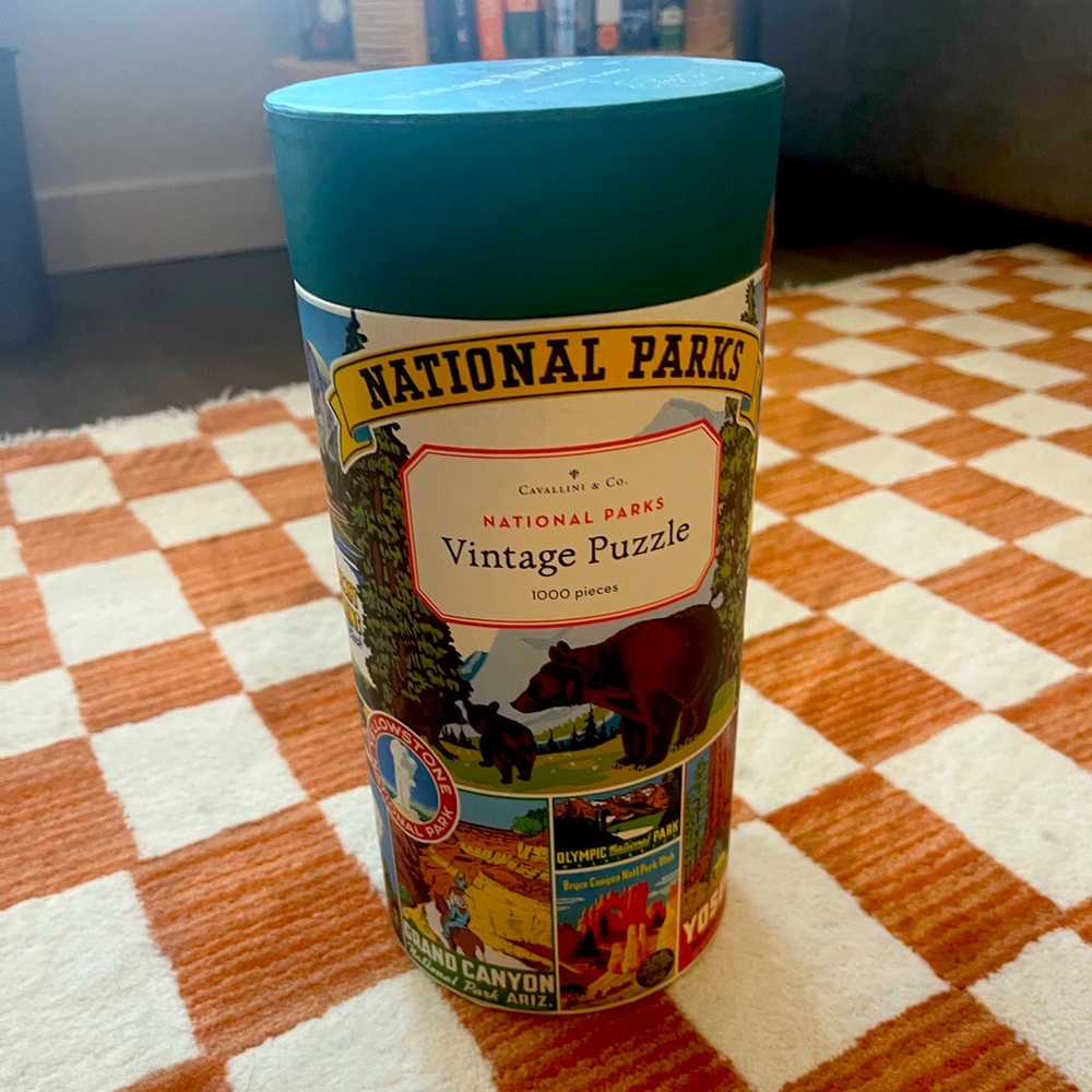 Cavallini & Co 1000 piece National Parks Puzzle